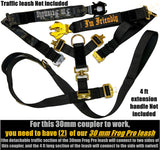 tactical leash coupler with swivel