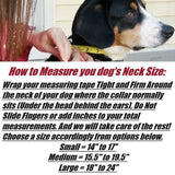 1.5" Tactical E collar for Dog Training systems with personalized patch and handle option compatible with most Dogtra, Garmin, Sportdog & E-Collar Technologies receivers