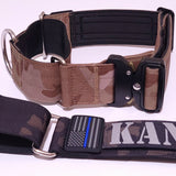 personalized tactical martingale collar