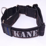 personalized tactical martingale collar