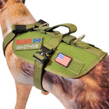 365 Dog Harness by Bullrun - Tactical Harness with Removable Vest