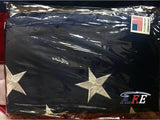 F11 US Flag Embroidered Stars and Sewn Stripes High Quality Heavy Duty USA 8'x12' Ft Nylon American Flag 210 D (Premade)