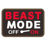 1.3x2 inch PVC USA flag  Tactical Patches hook fastener backing (Premade)