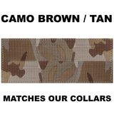 2 x 5 inch Custom NameTape OCP ACU USMC NAVY Marine Black Uniform Camo Hook Fastener & Iron Tactical Name Patch (Upto 2 lines)