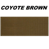 2 x 5 inch Custom NameTape OCP ACU USMC NAVY Marine Black Uniform Camo Hook Fastener & Iron Tactical Name Patch (Upto 2 lines)