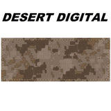 2 x 5 inch Custom NameTape OCP ACU USMC NAVY Marine Black Uniform Camo Hook Fastener & Iron Tactical Name Patch (Upto 2 lines)