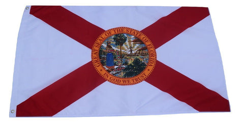 F54 florida State flag 3'x5' Ft Polyester Wholesale & Bulk Price $2.40 (Premade)