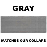 1.5 x 5 inch Custom NameTape OCP ACU USMC NAVY Marine Woodland Black Uniform Camo Hook Fastener & Iron Tactical Name Patch (Upto 2 lines) (Matches our Dog Collars)