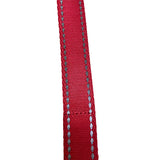 adjustable Car Seat Belt for Dogs - made from thick heavy duty Nylon webbing with reflective stitching and metal Carabiner with swivel (Premade)