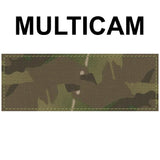 (Discontinued-Please buy 1.5"x5") 1.5 x 4 inch Custom NameTape OCP ACU USMC NAVY Marine Woodland Black Uniform Camo Hook Fastener & Iron Tactical Name Patch (Upto 2 lines)