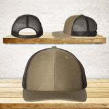 Your Text Custom Embroidered on Mesh back Trucker Hat Personalized Word SnapBack Cap No minimum