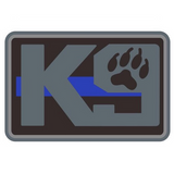 1.3x2 inch PVC USA flag  Tactical Patches hook fastener backing (Premade)