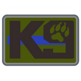 1.3x2 inch PVC USA flag  Tactical Patches hook fastener backing (Premade)