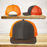 Your Text Custom Embroidered on Mesh back Trucker Hat Personalized Word SnapBack Cap No minimum