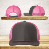 Your Text Custom Embroidered on Mesh back Trucker Hat Personalized Word SnapBack Cap No minimum