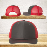 Your Text Custom Embroidered on Mesh back Trucker Hat Personalized Word SnapBack Cap No minimum