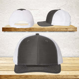 Your Text Custom Embroidered on Mesh back Trucker Hat Personalized Word SnapBack Cap No minimum