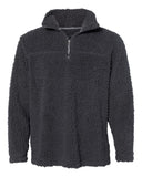 Monogrammed Sherpa Jacket Custom Embroidered Sherpa Pullover Genuine Boxecraft Fleece Quarter zip Personalized Sweatshirt Extremely Soft