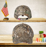 Your Text Custom Embroidered Personalized Patriotic Camouflage caps with american USA flag Camo Mesh Baseball Hunting Hats No Minimum