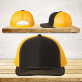 Your Text Custom Embroidered on Mesh back Trucker Hat Personalized Word SnapBack Cap No minimum