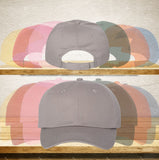 Your Text Embroidered Custom Hats 100% Cotton Personalized Six Panel Structured Quality Baseball  Cap No Minimum