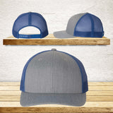 Your Text Custom Embroidered on Mesh back Trucker Hat Personalized Word SnapBack Cap No minimum