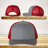 Your Text Custom Embroidered on Mesh back Trucker Hat Personalized Word SnapBack Cap No minimum