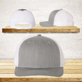 Your Text Custom Embroidered on Mesh back Trucker Hat Personalized Word SnapBack Cap No minimum