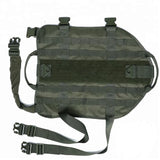 Tactical Dog Vest Military molle Vest with pouches (Premade)