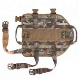 Tactical Dog Vest Military molle Vest with pouches (Premade)