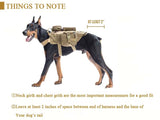 Tactical Dog Vest Military molle Vest with pouches (Premade)