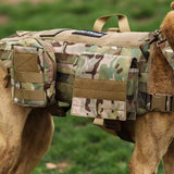 Tactical Dog Vest Military molle Vest with pouches (Premade)