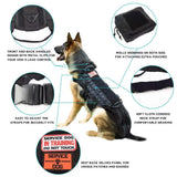 Tactical Dog Vest Military molle Vest with pouches (Premade)