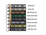 Monogrammed Keychains Key fob Personalized embroidered needlepoint Preppy name keyrings