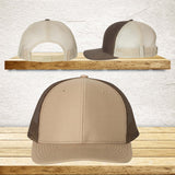 Your Text Custom Embroidered on Mesh back Trucker Hat Personalized Word SnapBack Cap No minimum