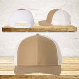 Your Text Custom Embroidered on Mesh back Trucker Hat Personalized Word SnapBack Cap No minimum