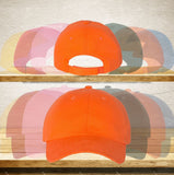 Your Text Embroidered Custom Hats 100% Cotton Personalized Six Panel Structured Quality Baseball  Cap No Minimum