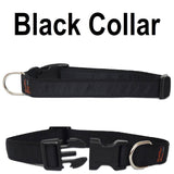 Custom dog Collars Personalized Embroidered dog collars with Name 1 inch  Black