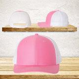 Your Text Custom Embroidered on Mesh back Trucker Hat Personalized Word SnapBack Cap No minimum