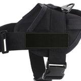 Tactical k9 dog harness vest black thick big