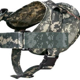 Tactical k9 dog harness vest camo army acu thick big
