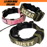 Tactical GPS Tracking E collar for hunting dogs with personalized patch and handle option (compatible with Garmin Alpha TT25, TT20 & Dogtra Pathfinder receivers)