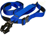 3mm frog pro tactical leash with detachable traffic leash blue