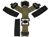 tactical leash coupler with swivel
