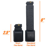 Tactical GPS Tracking E collar for hunting dogs with personalized patch and handle option (compatible with Garmin Alpha TT25, TT20 & Dogtra Pathfinder receivers)