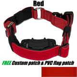 Red-tactical-elastic-e-collar