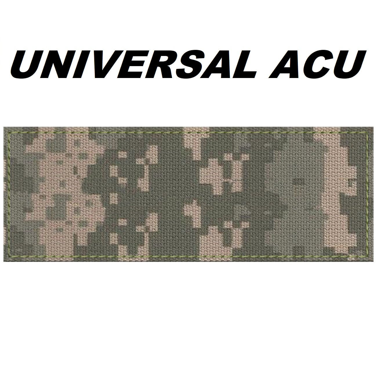 ACU Name Tape Blank with Fastener