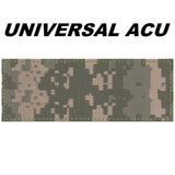 1.5 x 5 inch Custom NameTape OCP ACU USMC NAVY Marine Woodland Black Uniform Camo Hook Fastener & Iron Tactical Name Patch (Upto 2 lines)