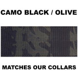 2 x 5 inch Custom NameTape OCP ACU USMC NAVY Marine Black Uniform Camo Hook Fastener & Iron Tactical Name Patch (Upto 2 lines)
