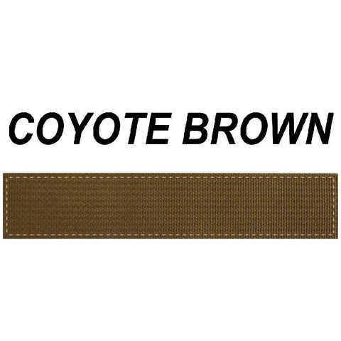 #GirlDad Name Tape Patch Coyote Brown